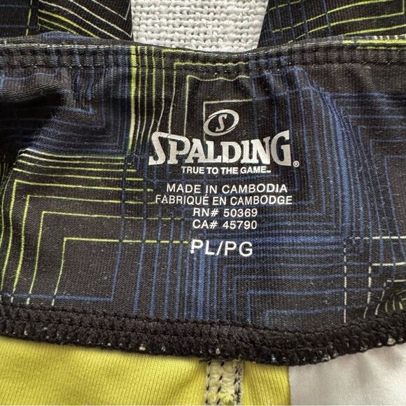 Spalding Athletic Workout Legging Yoga Running SZ PL - Picture 10 of 13